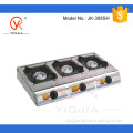 Stainless steel body three burner table gas stove (JK-308SH)